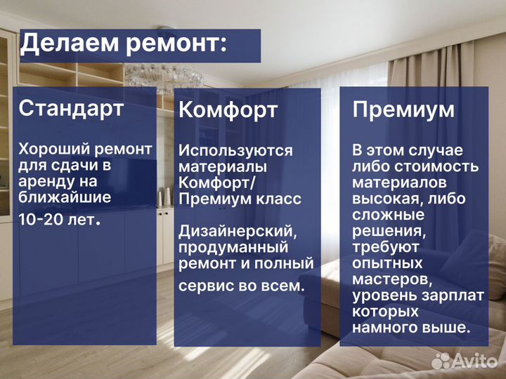 Ремонт квартир под ключ