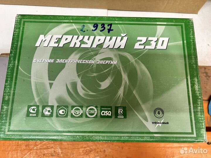 Счетчик меркурий 230