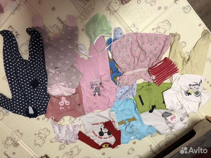 Детские вещи пакетом для девочек