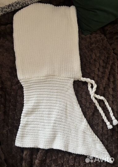 Капор женский вязаный