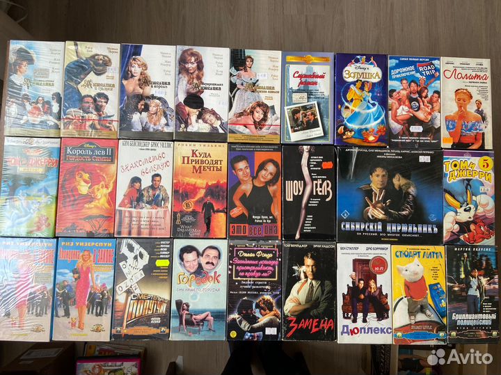 Видео кассеты с фильмами