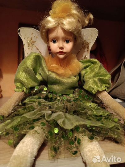 Кукла музыкальная фарфоровая