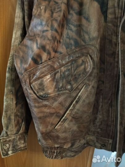 Мужская куртка из натуральной кожи