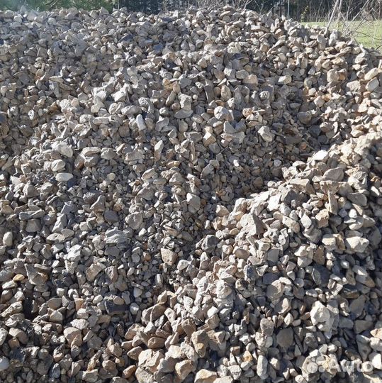 Щебень в больших количествах