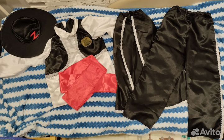 Детский костюм зоро маскарадный