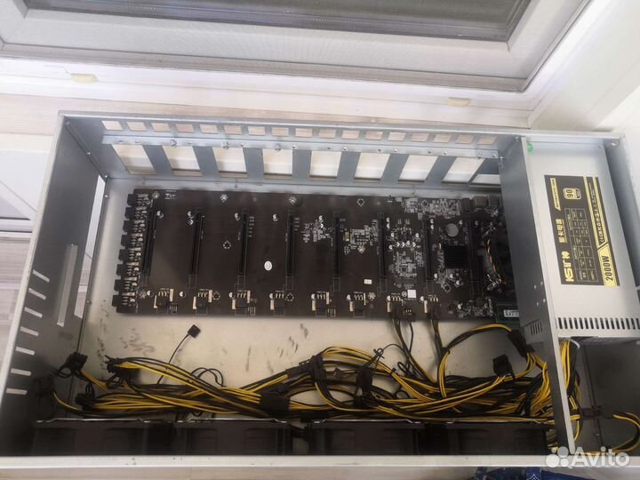 Готовый Корпус для майнинга на 8 карт