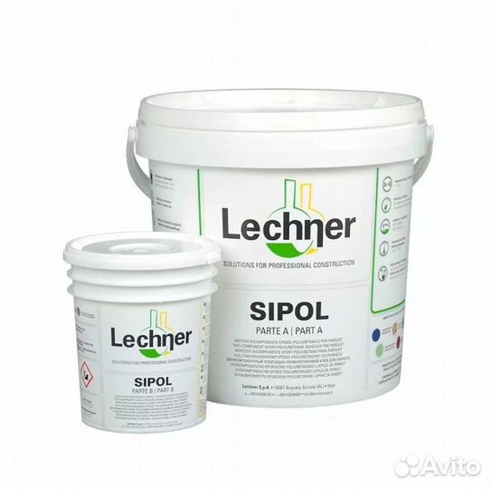 Клей паркетный Sipol Lechner двухкомпонентный