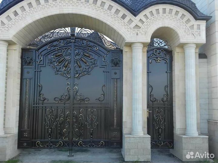 Кованые ворота