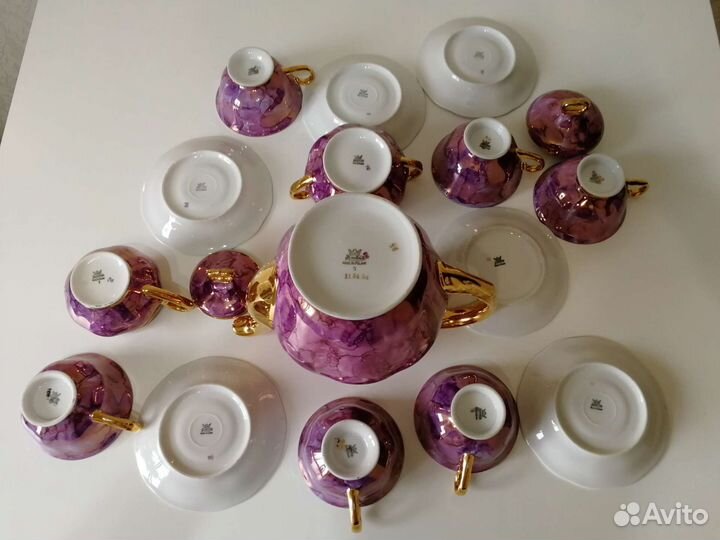 Сервиз кофейный Karolina, Польша, СССР, фарфор