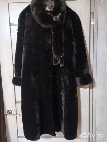 Шуба мутоновая 52 54