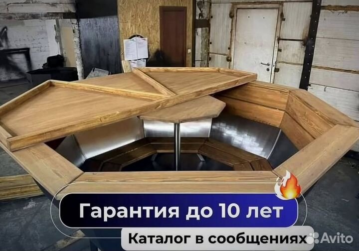 Банный чан с джакузи с нагревом за 2 часа