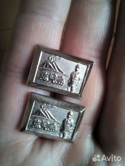 Коллекционные, винтажные запонки. Япония