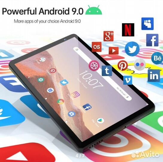 Планшет Pritom 7 PRO, 4 ядра, 2 гб озу, 32 гб пзу