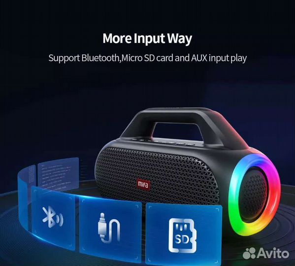 Портативная Bluetooth колонка Mifa WildBox 60W