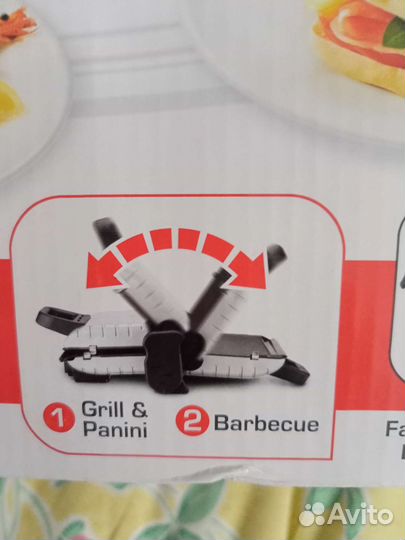 Электро гриль tefal