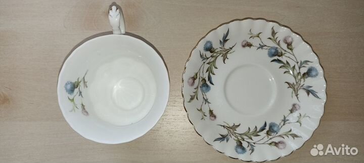 Чайная пара фарфор англия