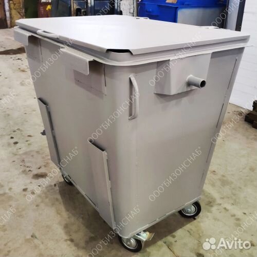 Евроконтейнер из металла 1,1 м3 Арт 2502