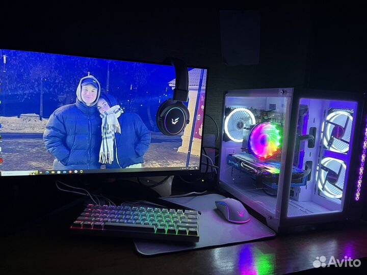 Игровой пк с монитором 144 гц