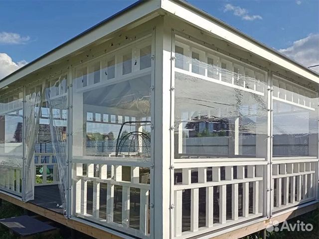 Узнайте стоимость мягких окон для беседок, веранд