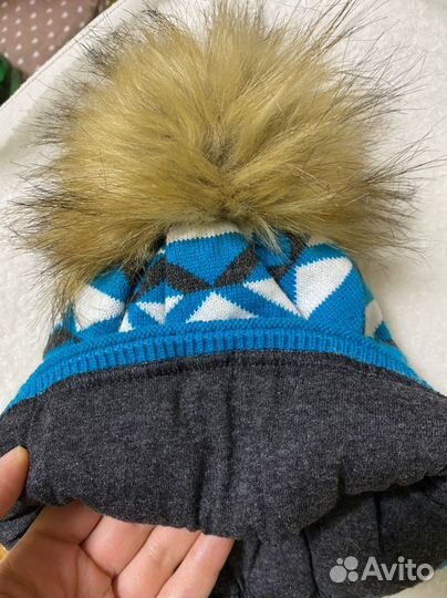Шапка зимняя детская