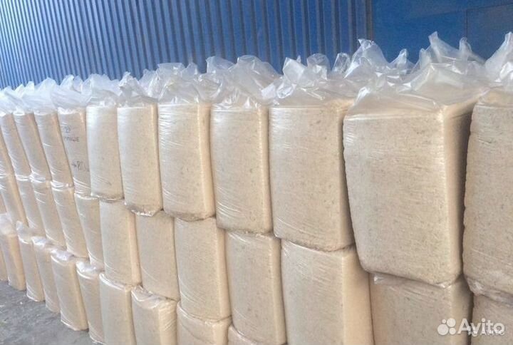 Стружка древесная в брикетах