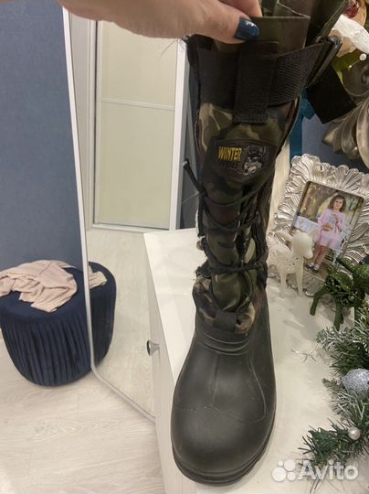 Сапоги для зимней рыбалки