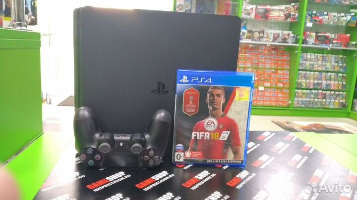 PlayStation 4 Slim 1TB б.у