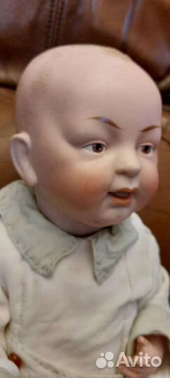 Антикварная кукла.Пупсик очень милый малыш