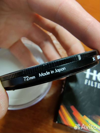 Фильтр для камеры hoya Variable nd 72 mm