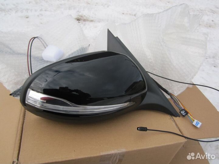 Зеркало правое 10+8 контактов Mercedes W205 с 2014