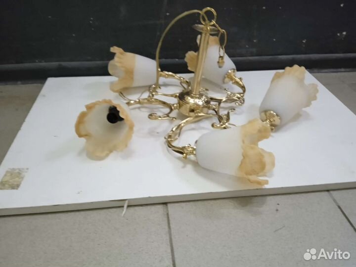 Люстра потолочная подвесная бу