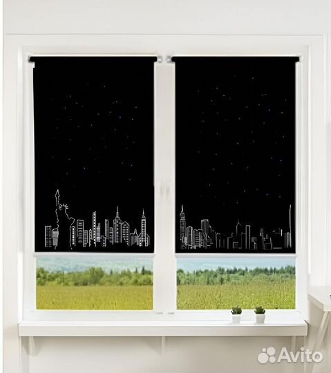 Шторы рулонные с вашим изображением