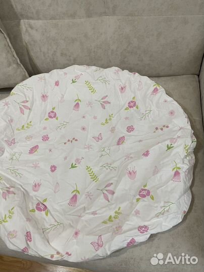 Кокосовый матрас в круглую кроватку