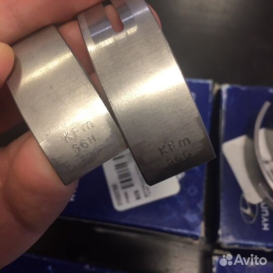 Вкладыши коренные hyundai sonata 5, sаnte fe, tucs