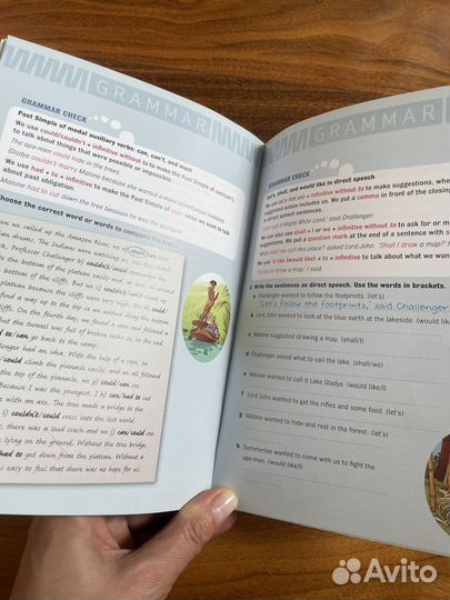 Адаптированные книги с заданиями на англ.языке