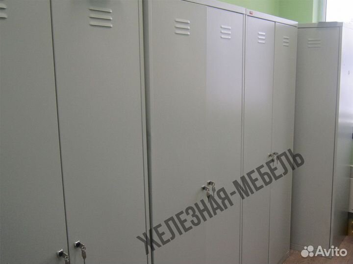Шкафы для раздевалок шрм-ак/800 двухсекционный
