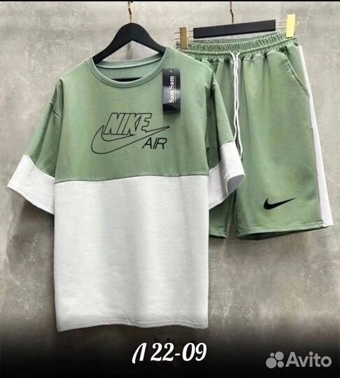 Спортивный костюм мужской шорты и футболка новый