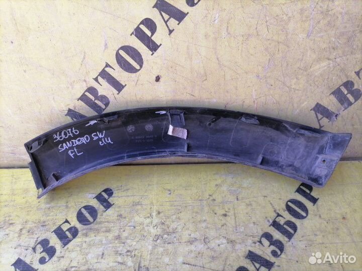 Накладка крыла переднего левого Renault Sandero