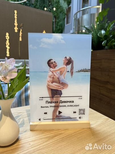 Витраж с фото / Подарок