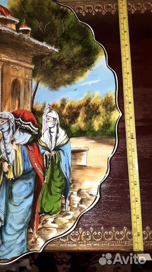 Тарелка фарфор настенная