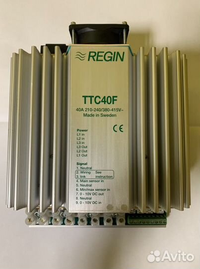 Симисторный регулятор температуры Regin ttc40f