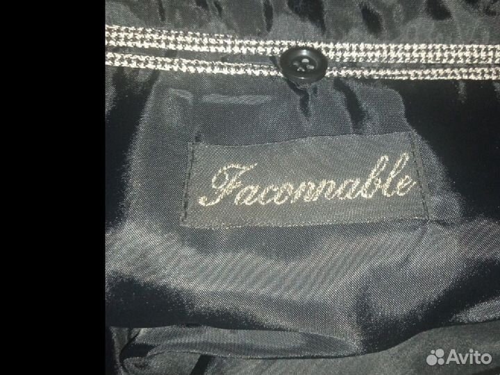 Мужской пиджак Faconnable, 52 размер