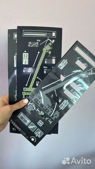 Лицевая панель Tadano AML-M2, AML-M1, AML-LA-A1