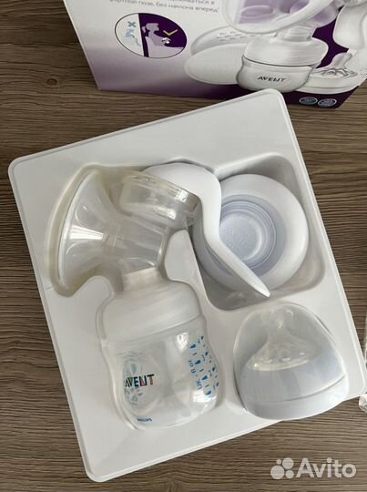Молокоотсос ручной philips avent comfort