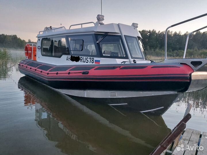 Алюминиевый риб raider marine RM 85 D CAB