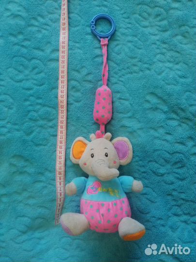 Игрушки на коляску или в манеж 4шт