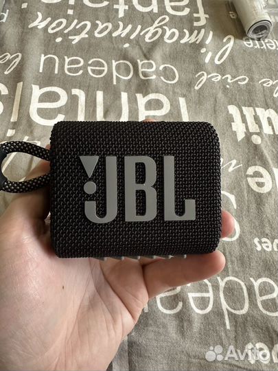 Портативная акустика JBL Go 3 Black