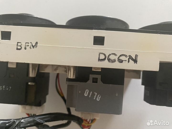 Блок управления отопителем kia spectra