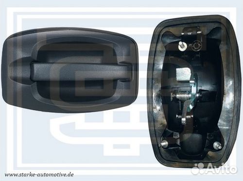 Ручка двери передняя правая, наружняя Peugeot Boxt