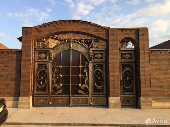 Кованные ворота